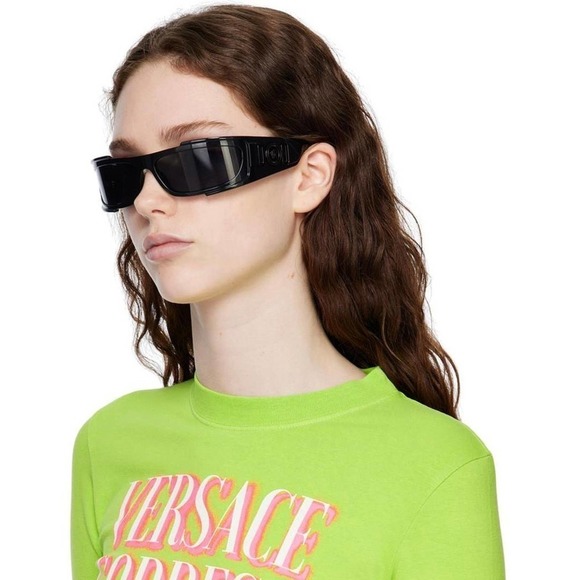 New! VERSACE Sunglasses MOD.4446 GB1/87, Authentic main image 5